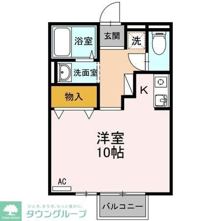 プルミエール相模原の物件間取画像